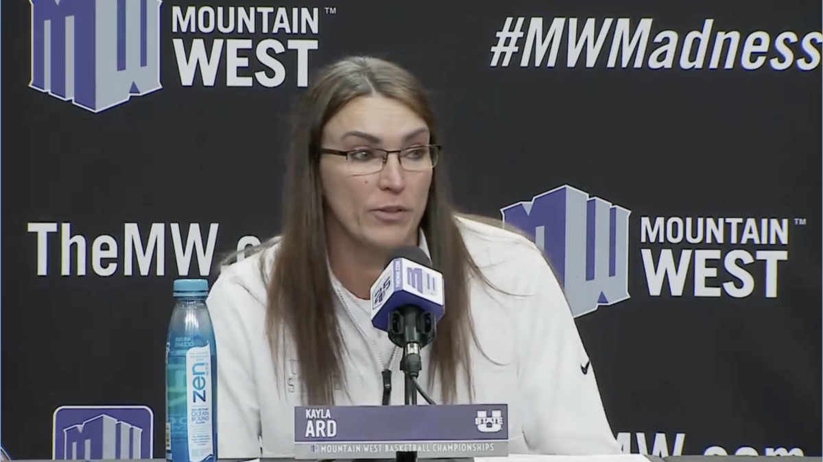 Utah State women's basketball coach Kayla Ard reveals she was fired immediately after losing to Boise State in the Mountain West tournament
